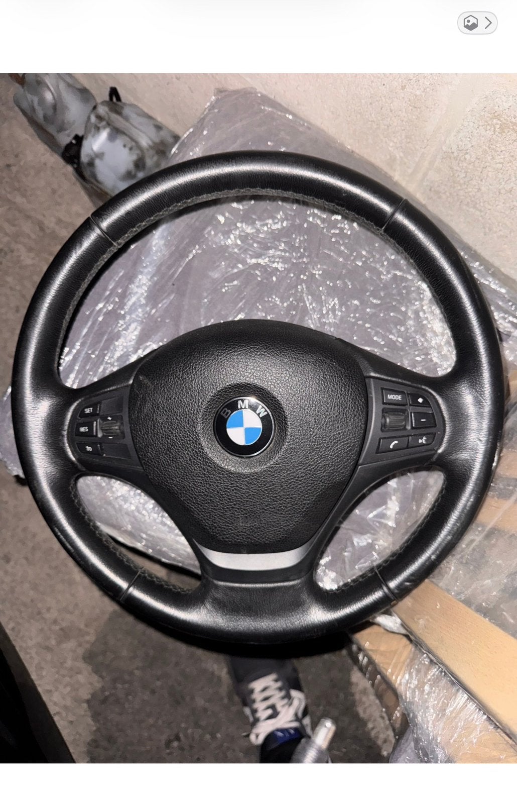 Bmw volant, Sport, F20 F21 F30 F31 volant comme avec airbag, Autos : Pièces & Accessoires, Enlèvement ou Envoi, BMW