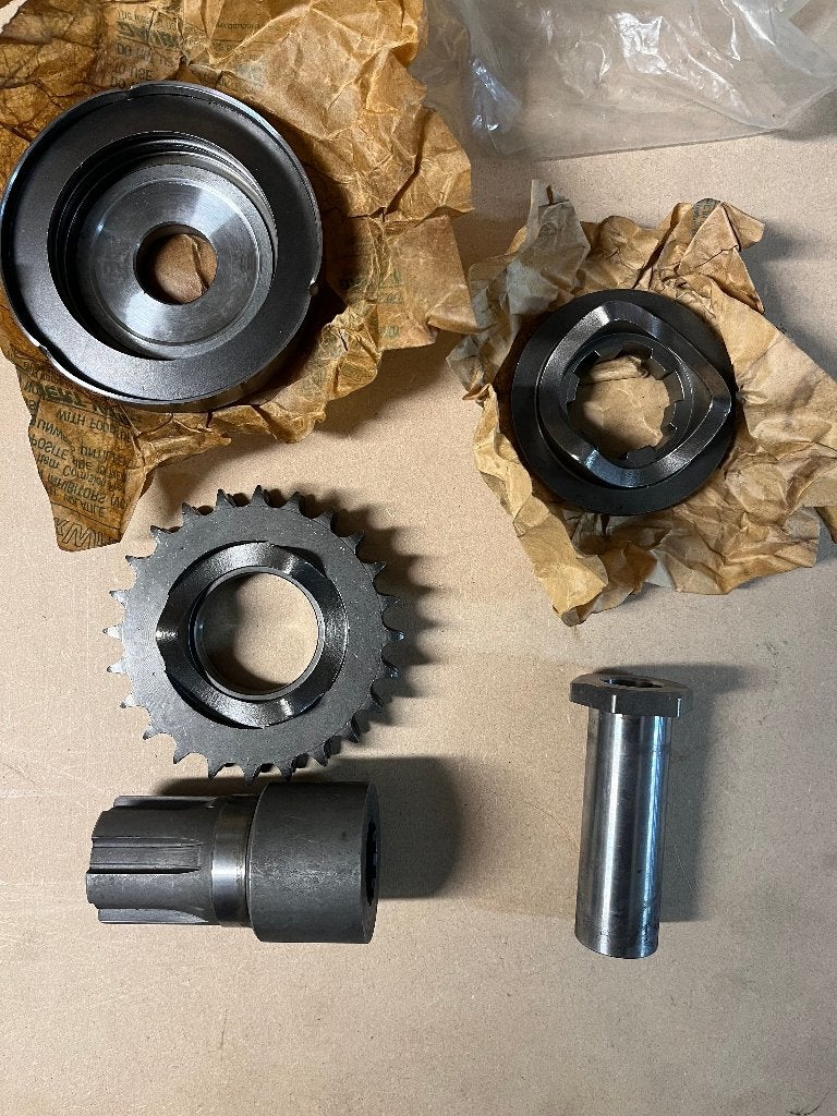 SPROCKET SHAFT offset voor bv. bredere band te plaatsen, Motoren, Ophalen, Nieuw