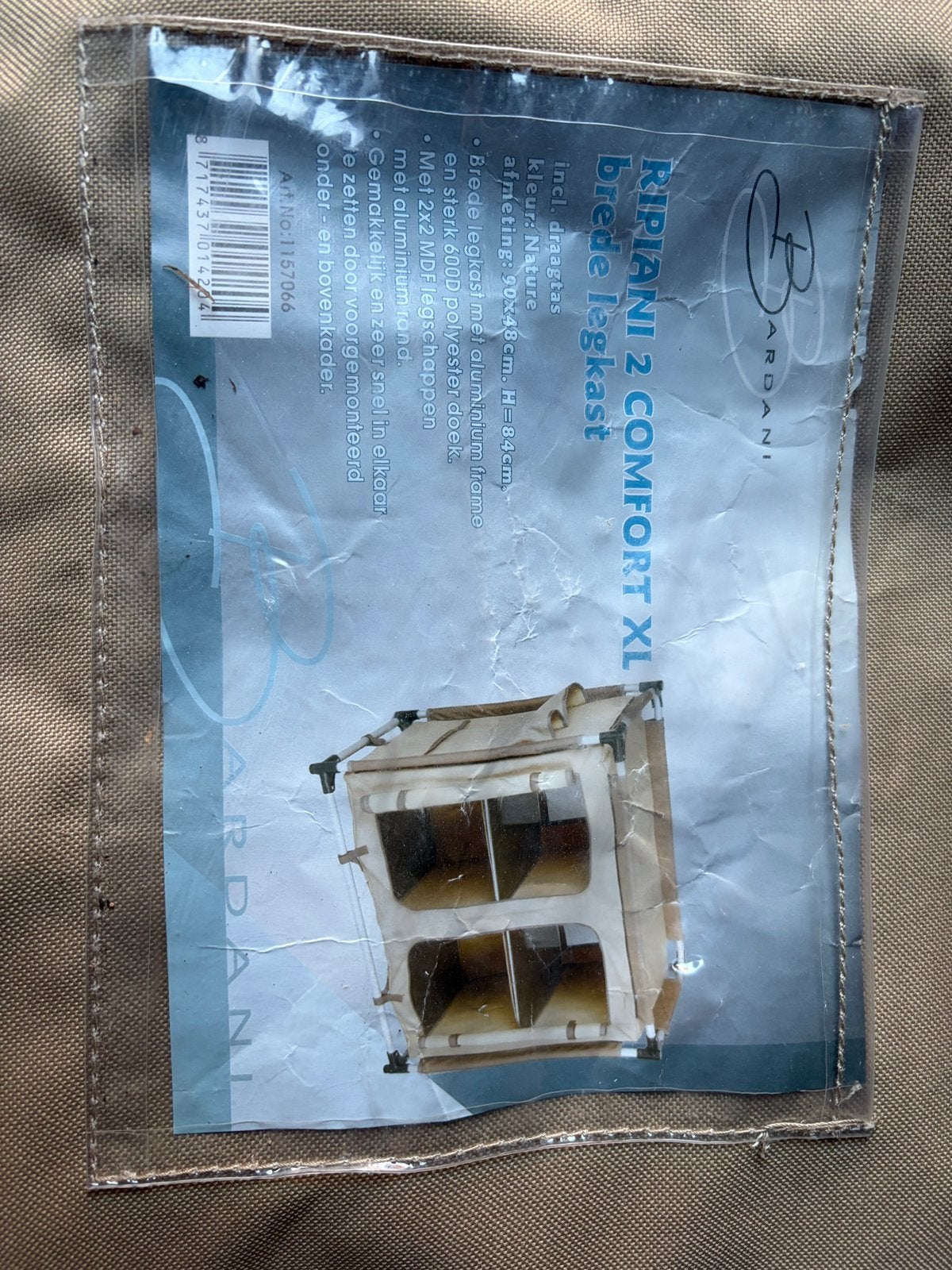 Kast van Bardani, Ophalen, Zo goed als nieuw, Campingkast