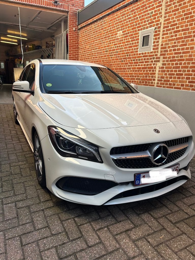 Mercedes CLA Shooting Brake – AMG Pack, Auto's, Achterwielaandrijving, Navigatiesysteem, Overige bekleding, Wit