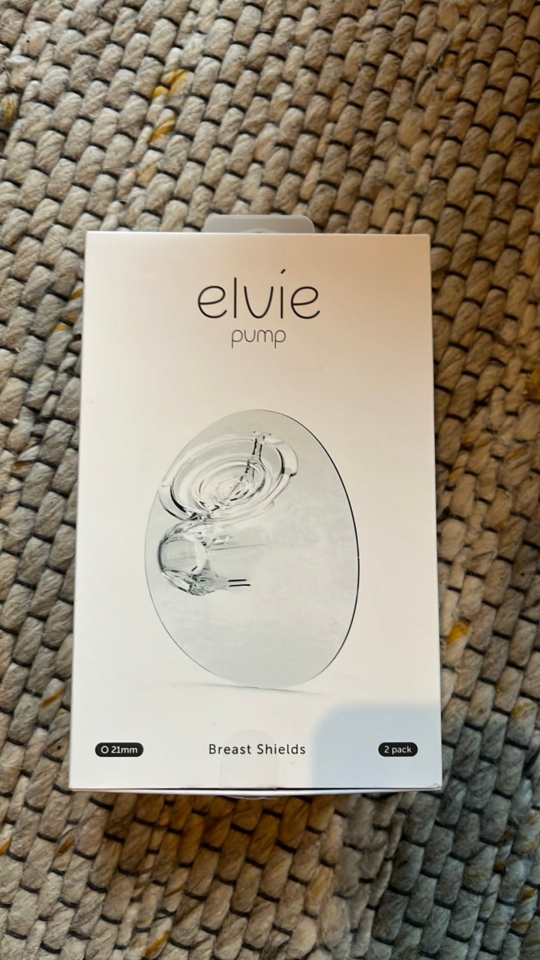 Elvie breastshields 21mm, Ophalen, Zo goed als nieuw, Elvie