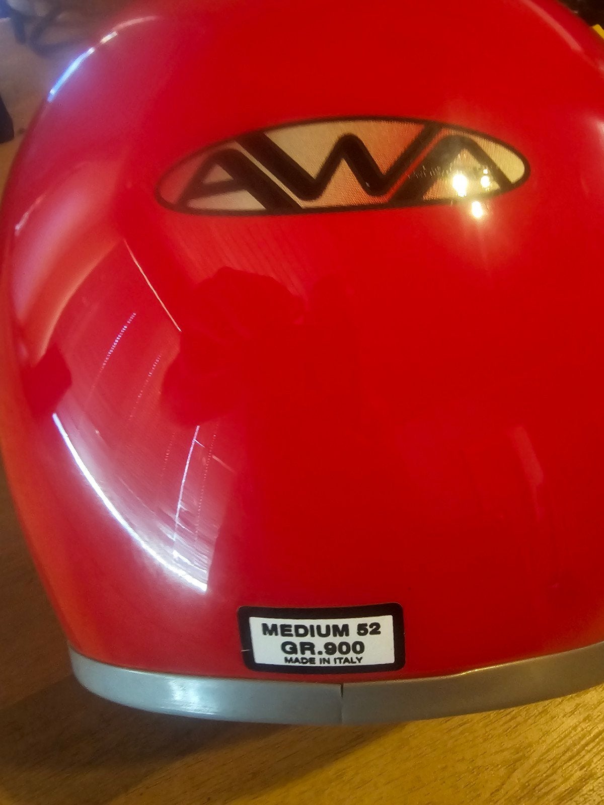Kinder moto helm maat medium 52, Motoren, Ophalen