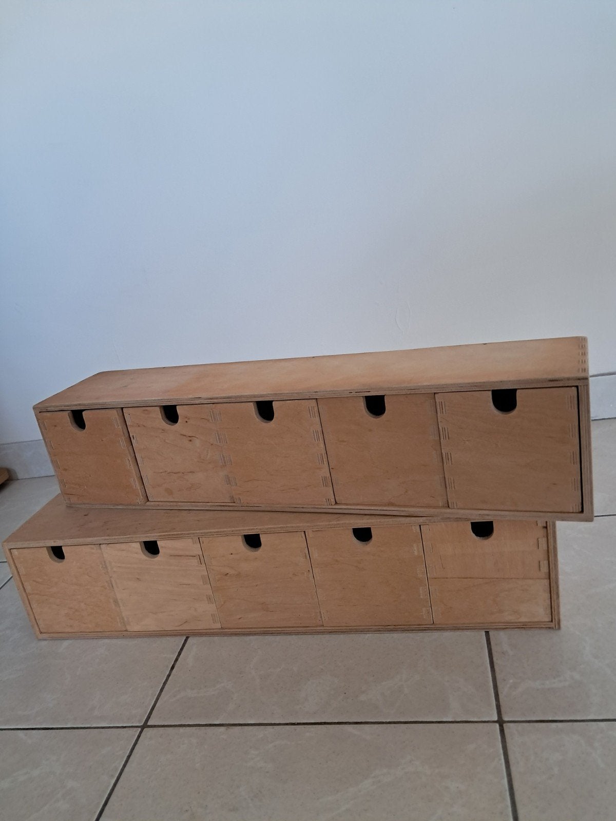 2 houten opbergkasten, Huis en Inrichting, Ophalen of Verzenden