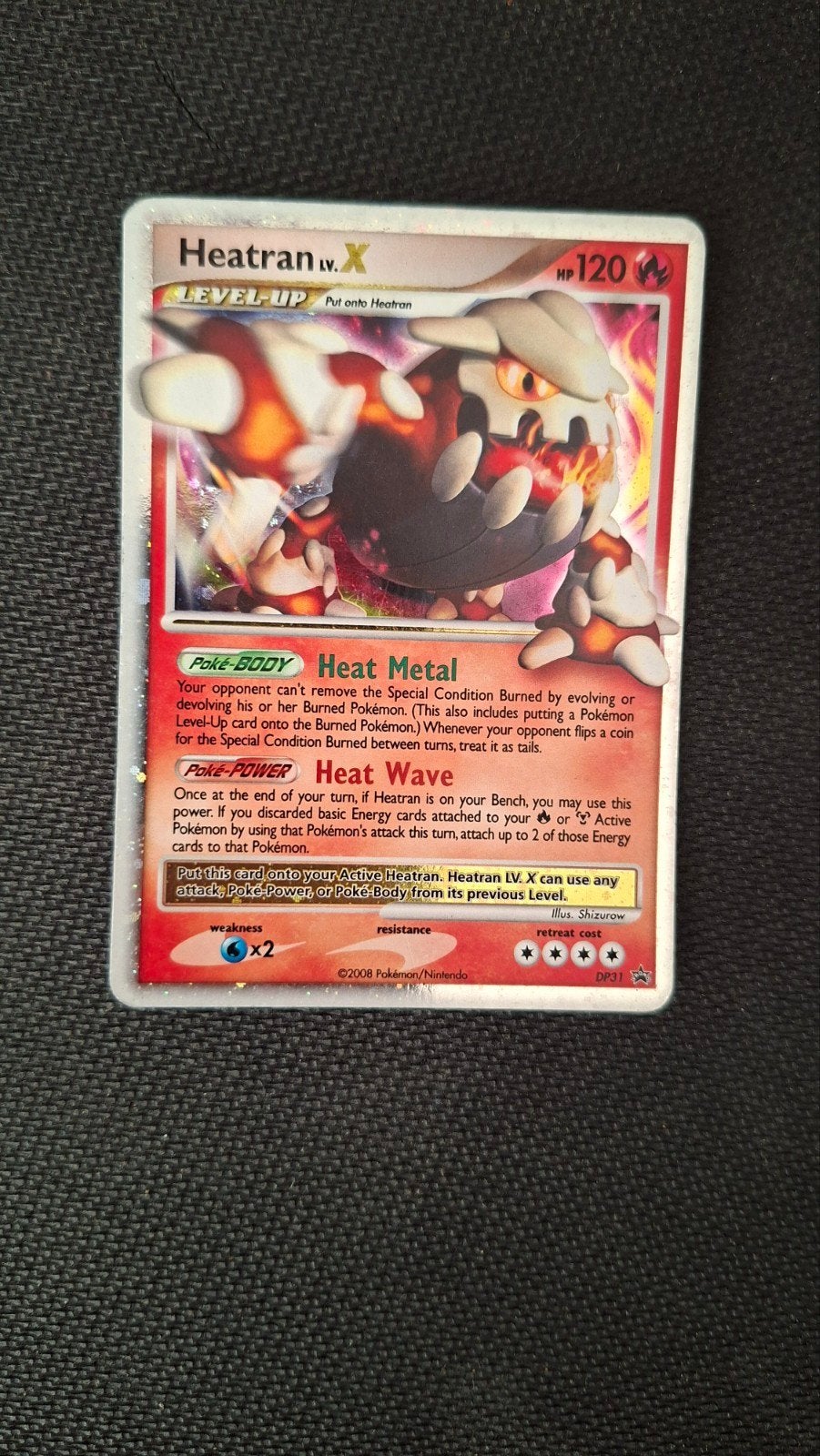 Heatran Lv X #DP31 Promo., Ophalen of Verzenden