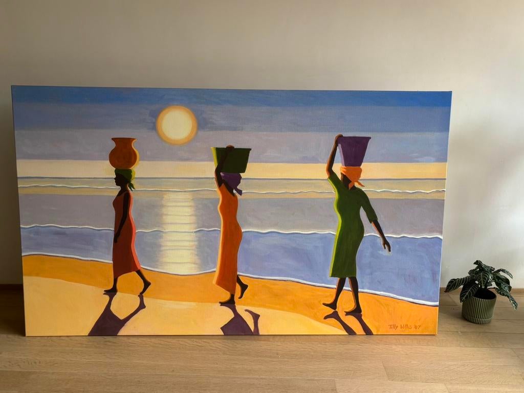 Groot schilderij, Enlèvement