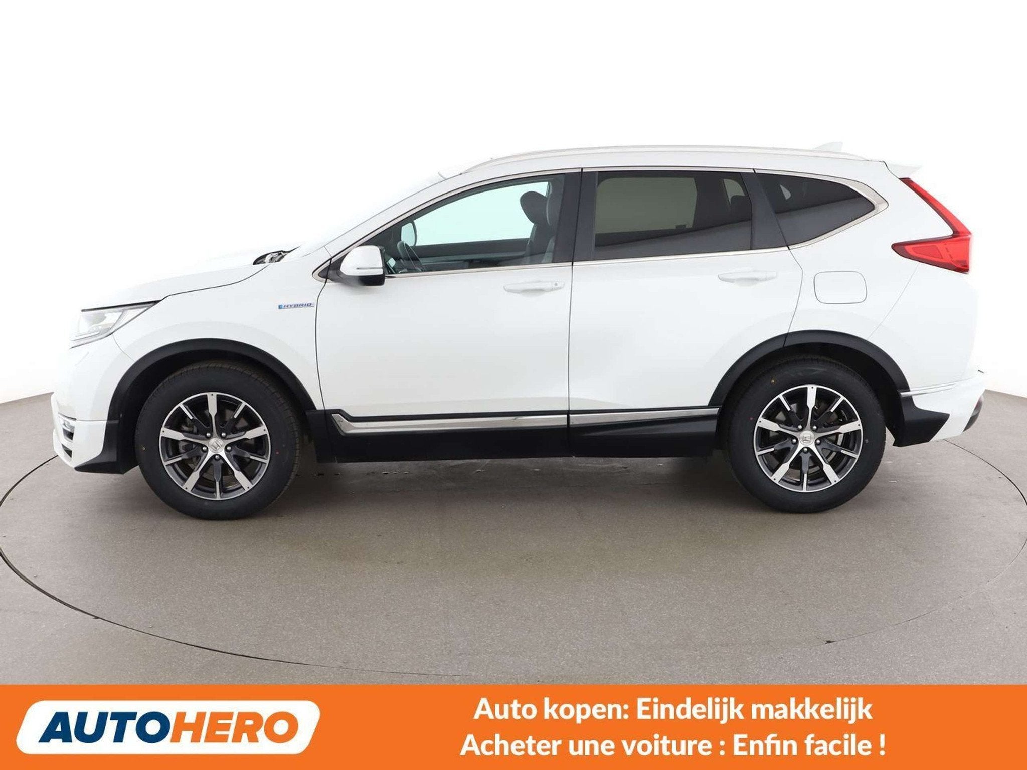 Honda CR-V 2.0 i-MMD Hybrid Executive 4WD (bj 2019), Auto's, Automaat, Gebruikt, Wit, Elektronische parkeerrem
