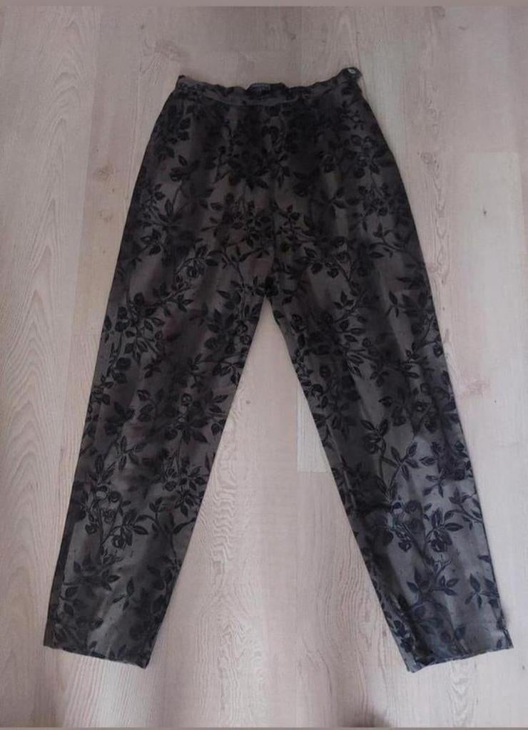 Gebloemde broek, Kleding | Dames, Broeken en Pantalons, Ophalen of Verzenden, Maat 38/40 (M)