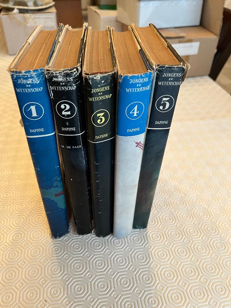 encyclopedie Jongens en Wetenschap, Boeken, Ophalen, Gelezen, Natuurwetenschap