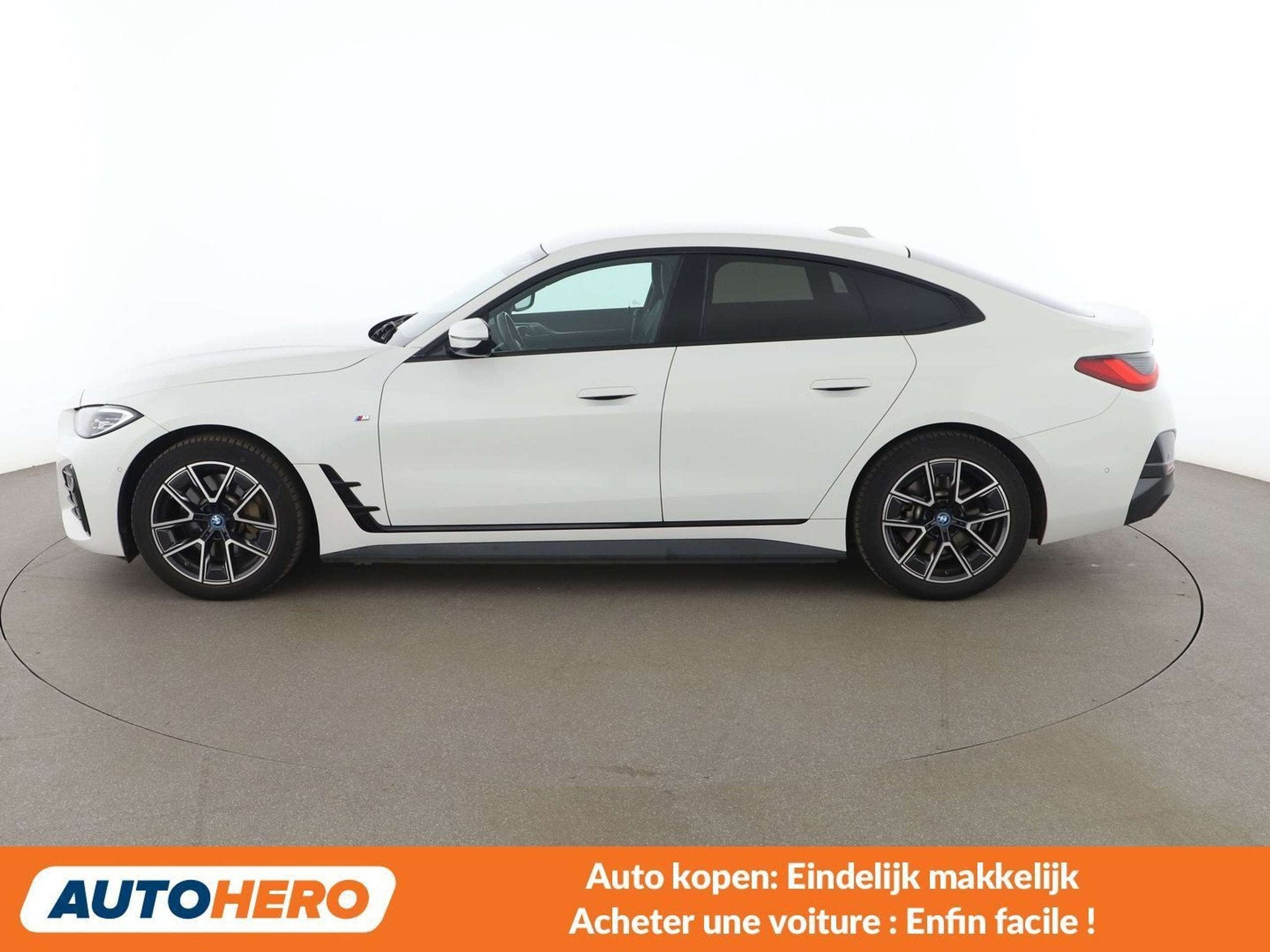 BMW i4 eDrive40 Gran Coupe M Sport (bj 2023, automaat), Auto's, Achterwielaandrijving, Gebruikt, Zwart, 340 pk