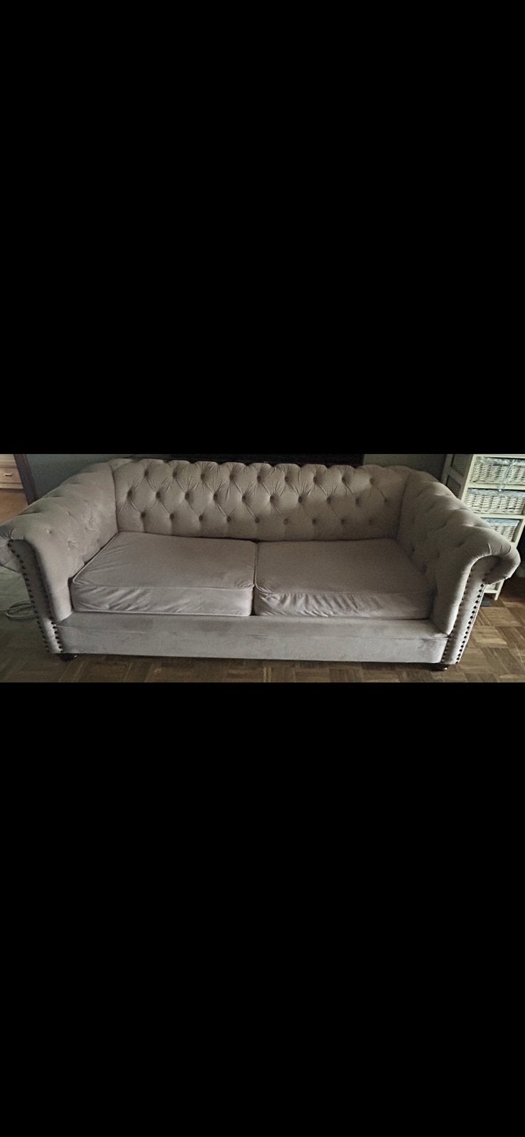 Zetelbed oudroos, 150 à 200 cm, Enlèvement, Utilisé, Tissus
