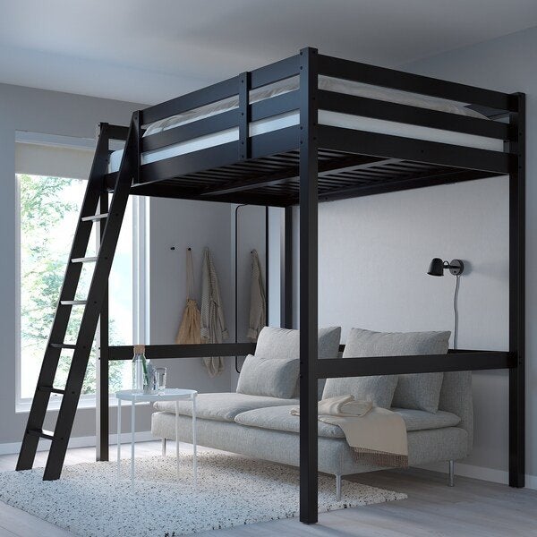 mezzanine ikea 140200cm et matelas état neuf, Maison & Meubles, Enlèvement
