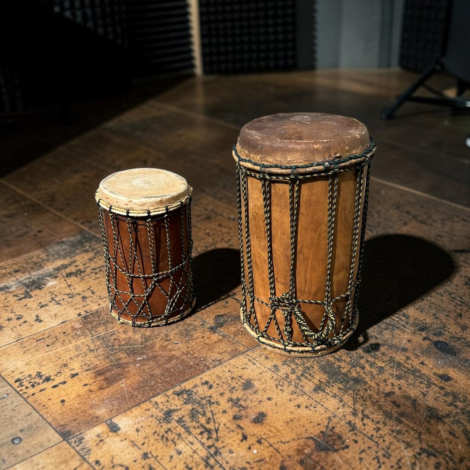 Paire de tambours africains, Musique & Instruments, Enlèvement, Utilisé