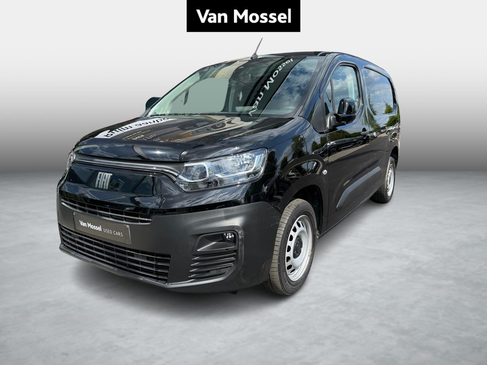 Fiat Doblo 1.5 BlueHDI 130 AT8 L2 Heavy Automaat -Navi - Cam, Auto's, Stof, Gebruikt, 4 cilinders, Zwart