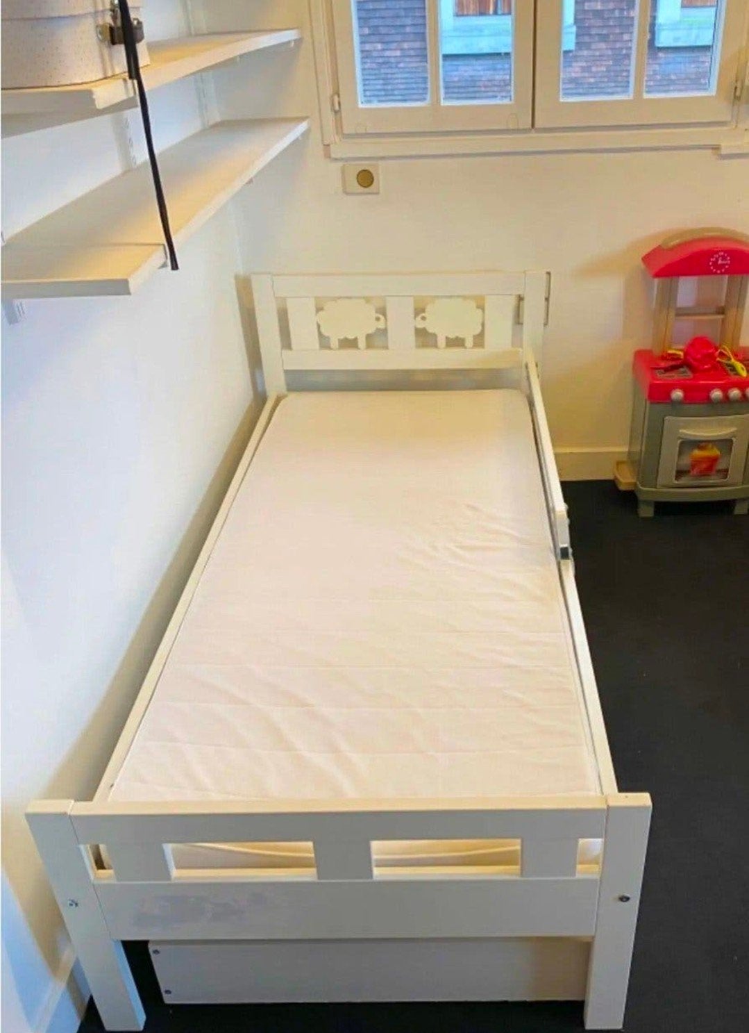 2 lit enfant KRITTER IKEA, Matelas