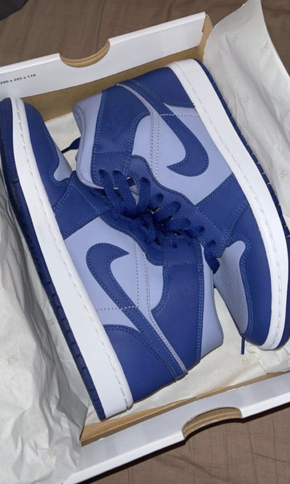 Air Jordan mid 1 blue, Vêtements | Femmes, Chaussures, Neuf, Enlèvement ou Envoi, Sneakers et Baskets, Bleu