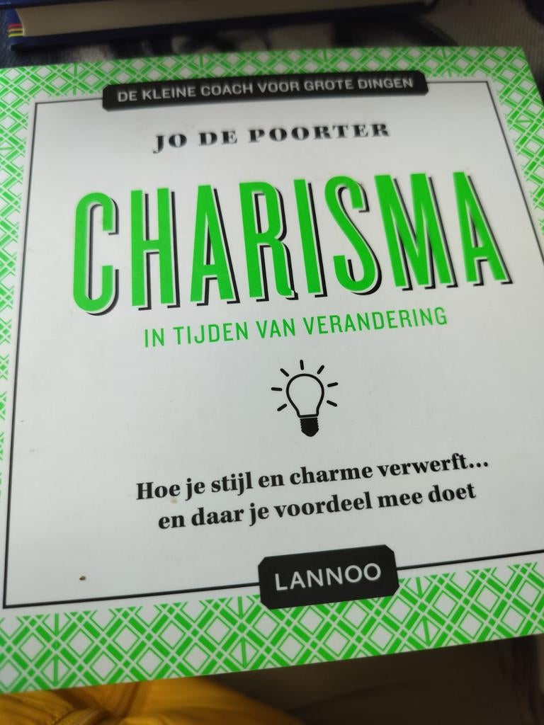 Jo De Poorter - Charisma, Boeken, Ophalen of Verzenden, Jo De Poorter