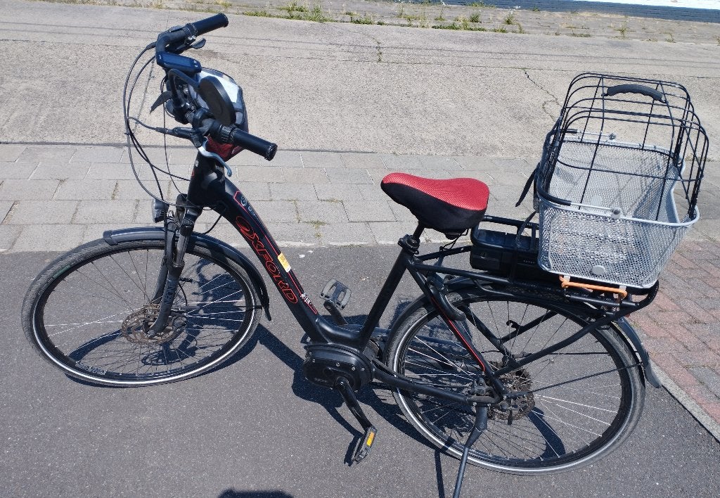 Vélo électrique Oxford, Vélos & Vélomoteurs, Autres marques, 50 km par batterie ou plus, Utilisé, Enlèvement