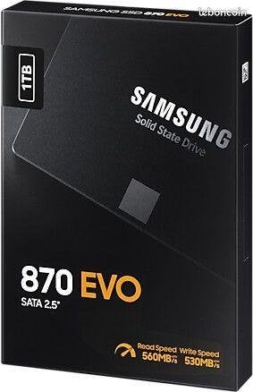 DISQUE DUR SSD SAMSUNG 870 EVO 1To NEUF, Computers en Software, Nieuw, Ophalen of Verzenden, Samsung, SSD