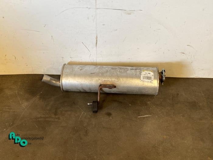 Echappement silencieux arrière d'un Peugeot 206 (206 98-), -, 3 mois de garantie, Utilisé, -