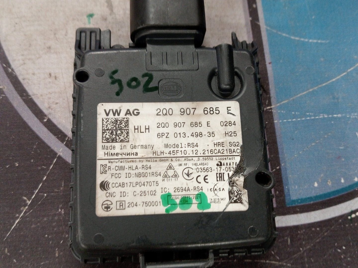 VW Golf 8 Side-assist Module Links 2Q0907685E, Volkswagen, -, Utilisé, -