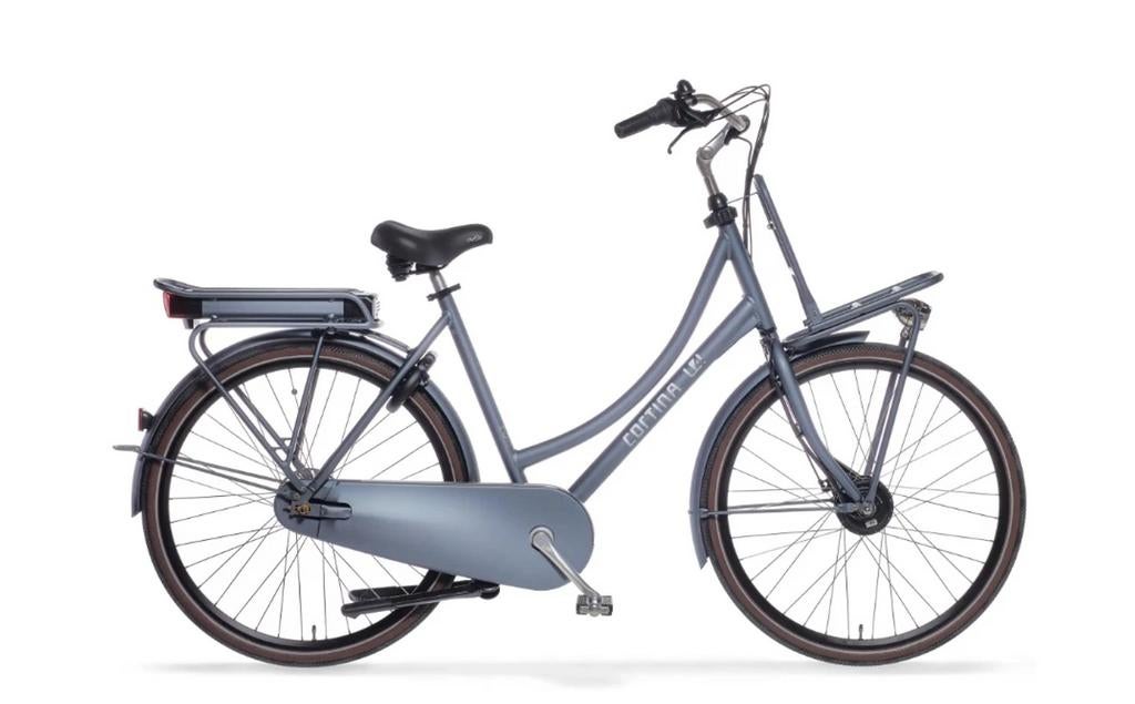 Electrische vrouwen fiets, Ophalen, Gebruikt, Cortina