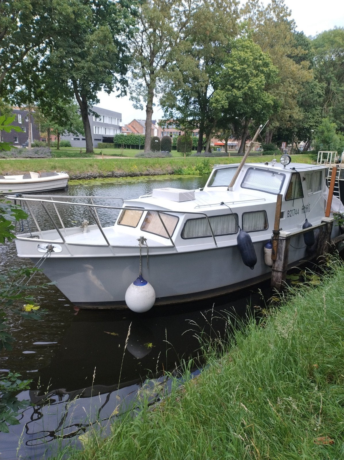 Motorboot, plezierjacht, motorjacht, Motorjacht, Ophalen, Staal, Dieptemeter