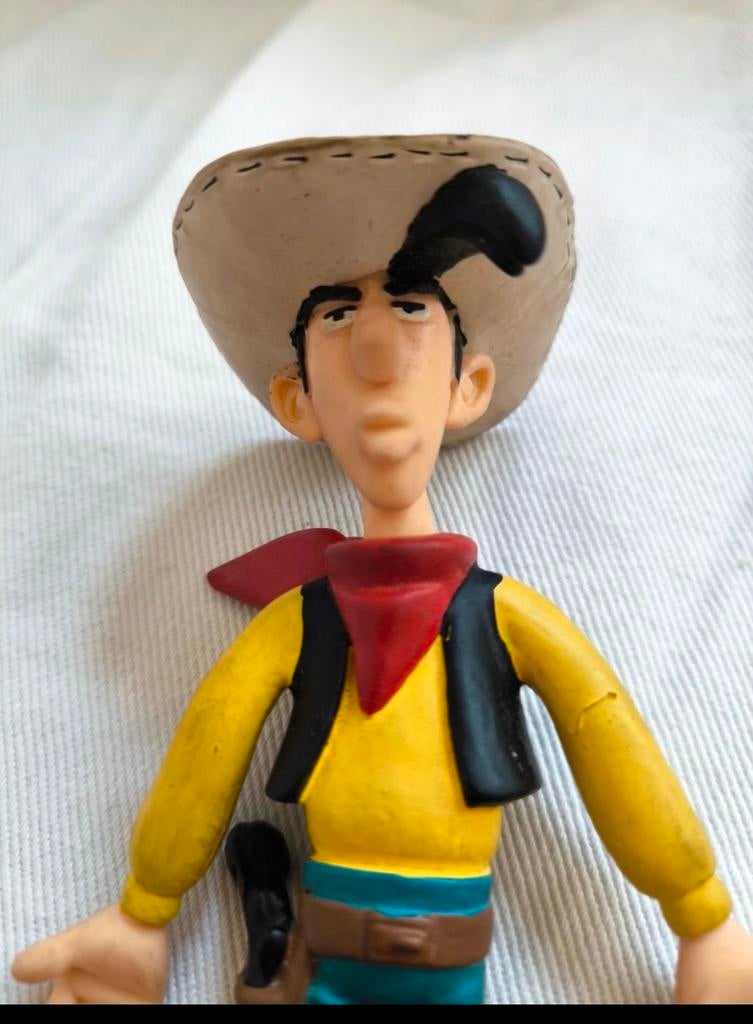 1999 Lucky Luke Plastoy buigbaar figuur Kijk naar mijn ander, Verzamelen