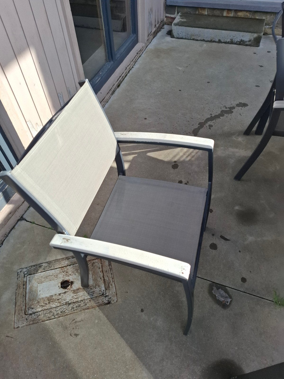 table et chaises d'extérieur, Jardin & Terrasse, Enlèvement, Aluminium