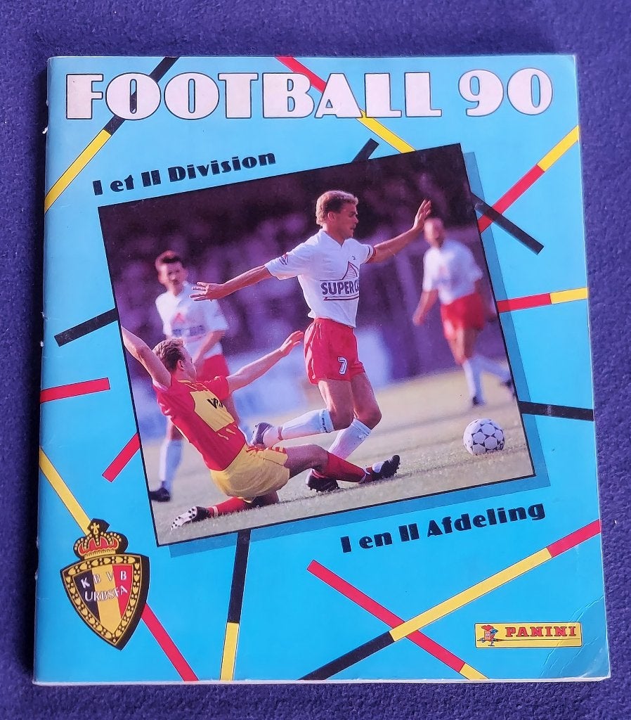 Panini sticker album ' Voetbal Belgium 1990 ' - volledig -, Ophalen of Verzenden, Zo goed als nieuw, Meerdere stickers