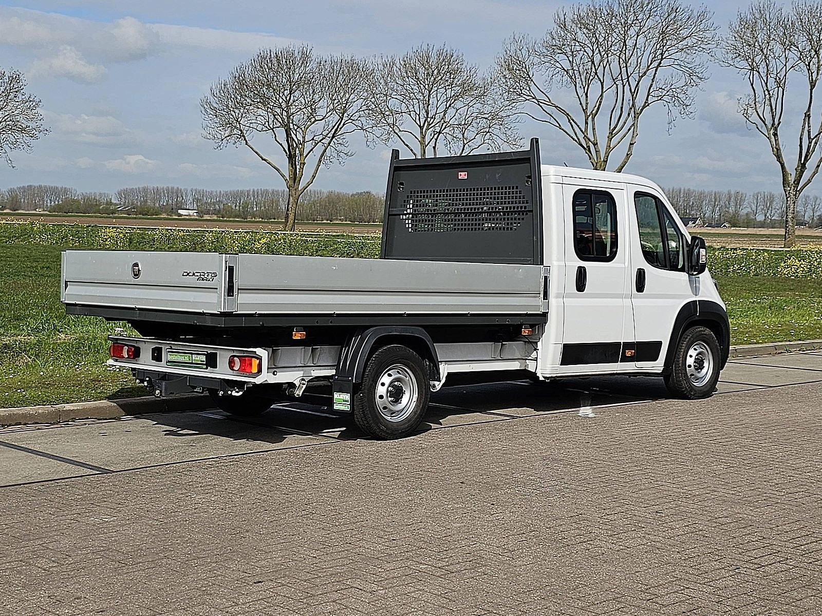 Fiat Ducato 35H 2.3 MultiJet L3H1 DC Open Laadbak MAXI XXL, Auto's, Voorwielaandrijving, 4 deurs, Gebruikt, Euro 6