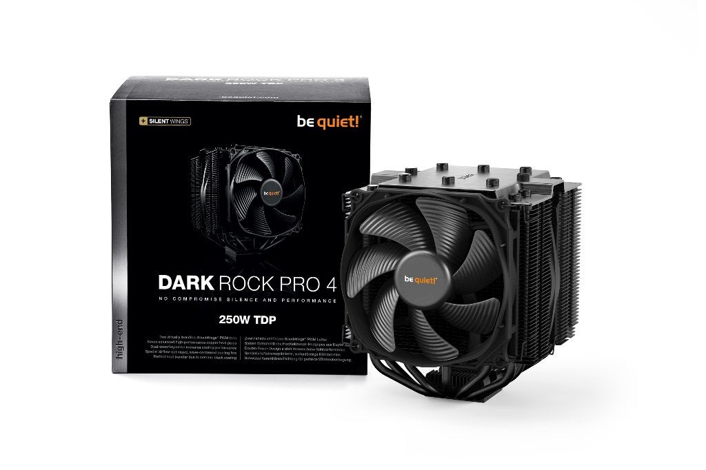 Be quiet dark rock pro 4 (am5) CPU-ventilator, Ophalen of Verzenden, Zo goed als nieuw, Luchtkoeling