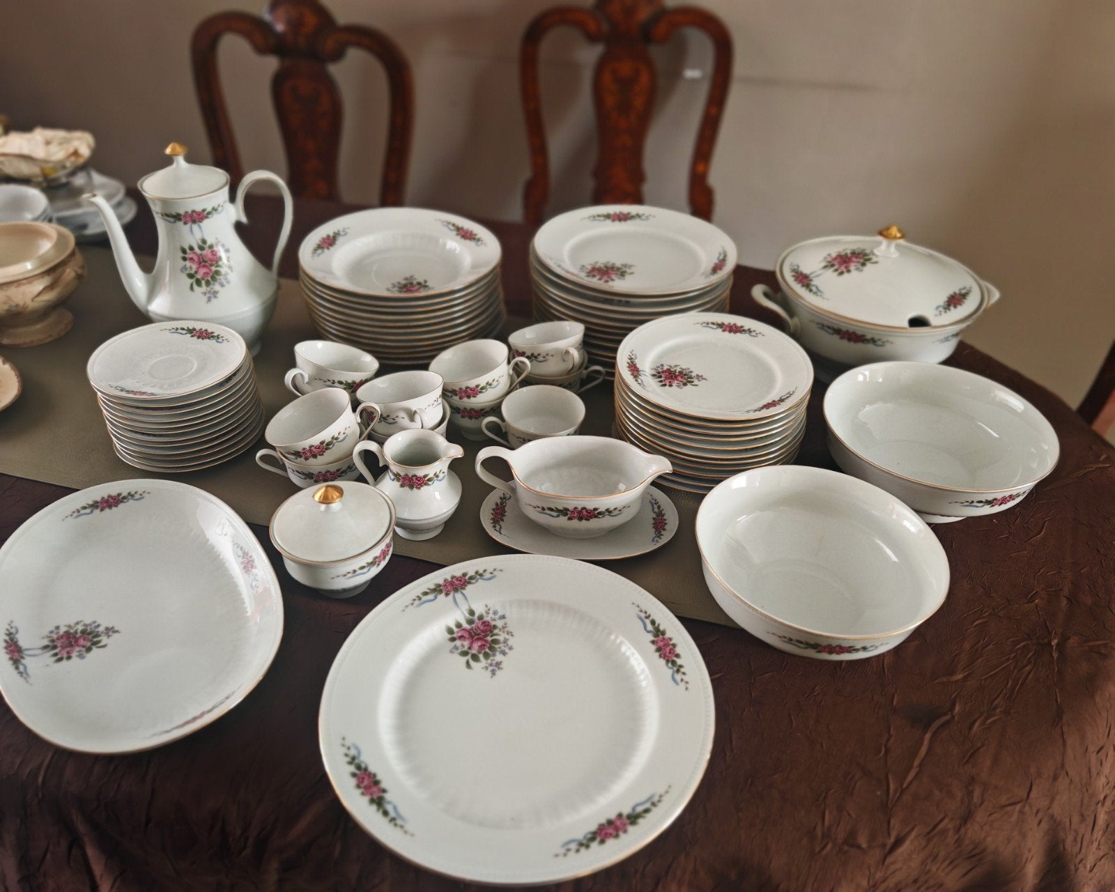 Grand service de vaisselle Bareuther Waldsassen (100 ans), Antiek en Kunst, Antiek | Servies compleet, Ophalen