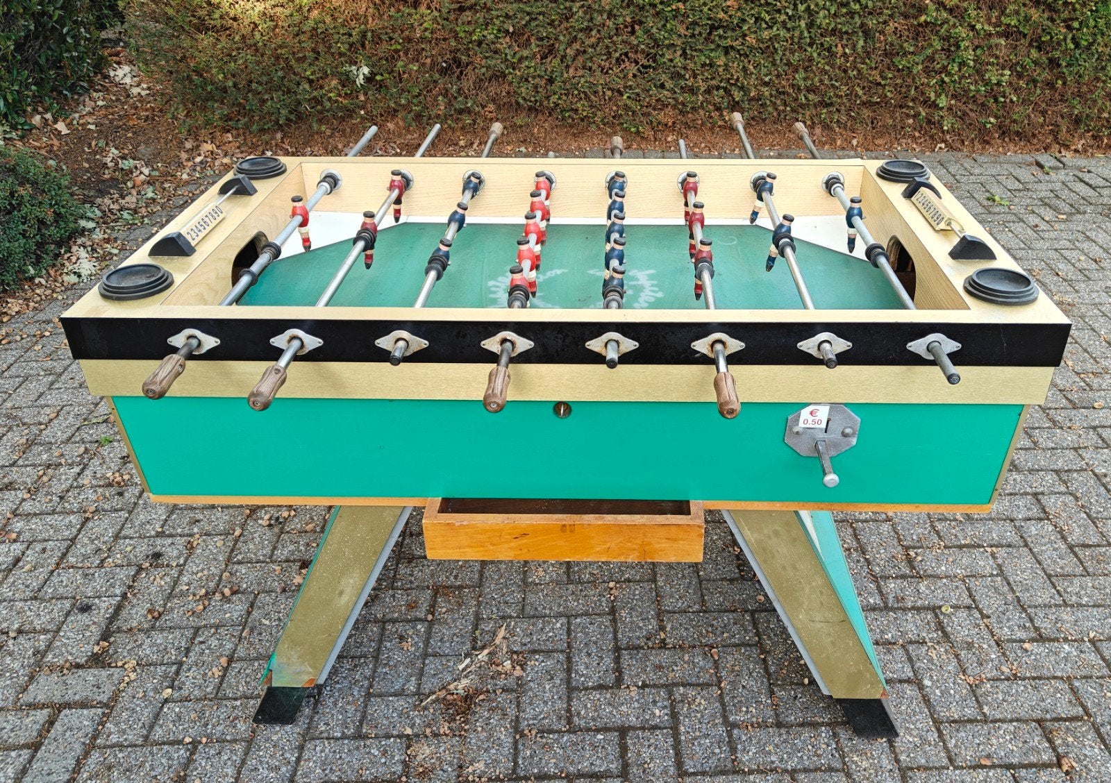 tafelvoetbal, Sports & Fitness, Enlèvement, Utilisé