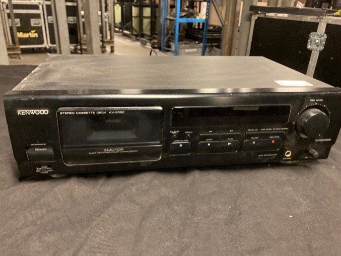 Kenwood KX-3050 stereo casette deck, TV, Hi-fi & Vidéo, Decks cassettes, Enlèvement, Kenwood