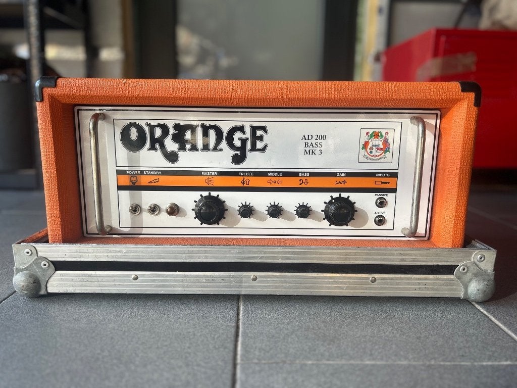 Orange AD200B Mk3 200w Baskop 2009, Ophalen, Gebruikt, Basgitaar, 100 watt of meer