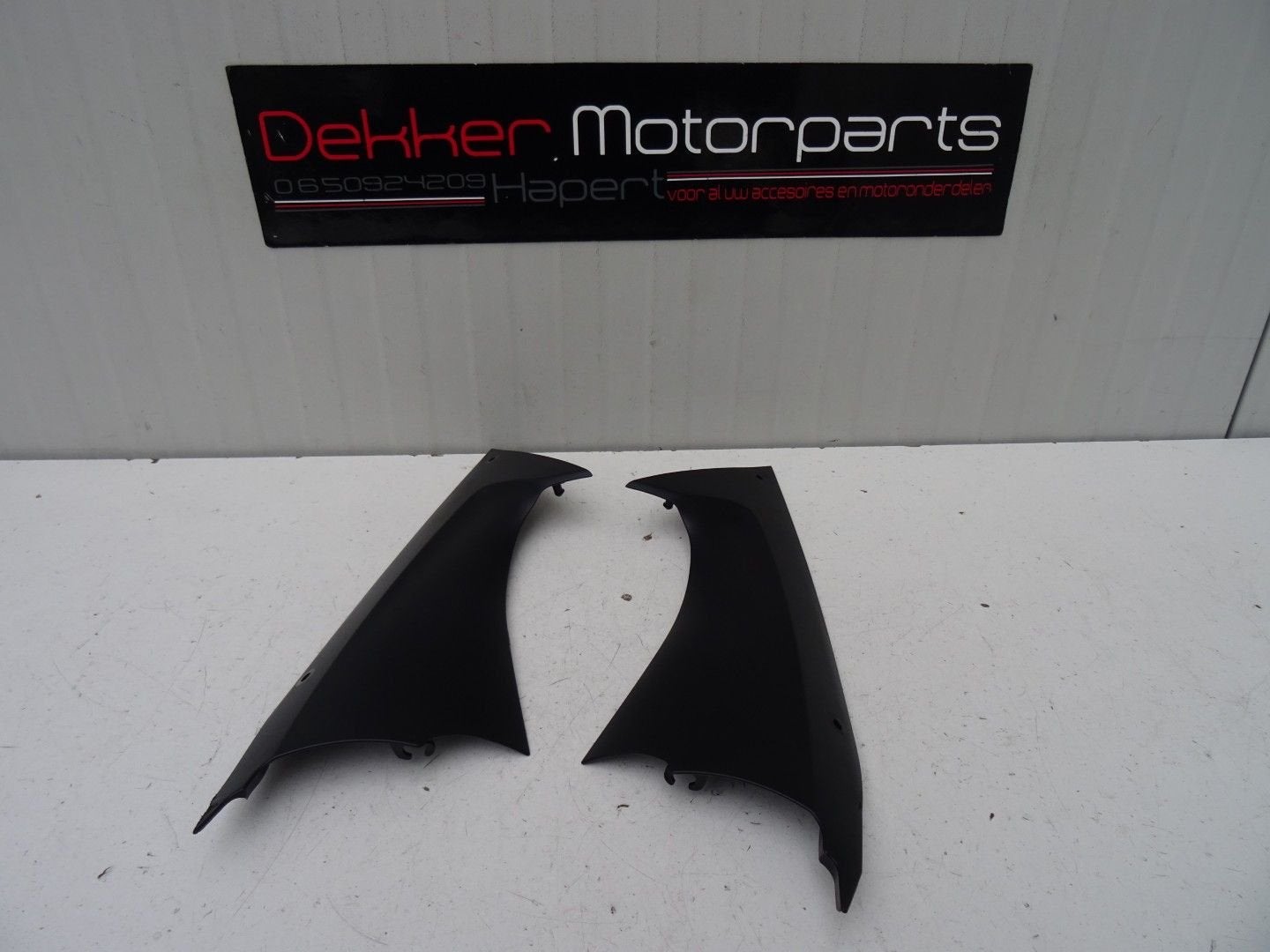 Rechter + Linker Bovenkuip Afwerkkap Yamaha YZF R6 2008-2016, -, Utilisé, -, -