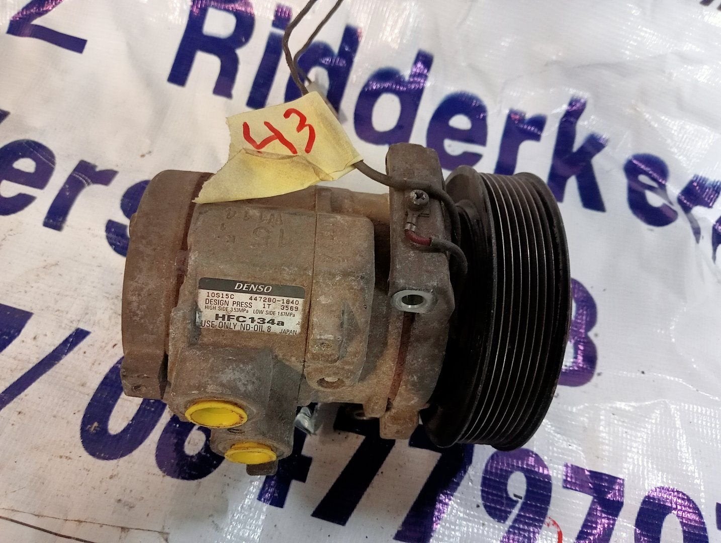 Mercedes airco pomp 4472801840, Gebruikt, -, Ophalen of Verzenden, -