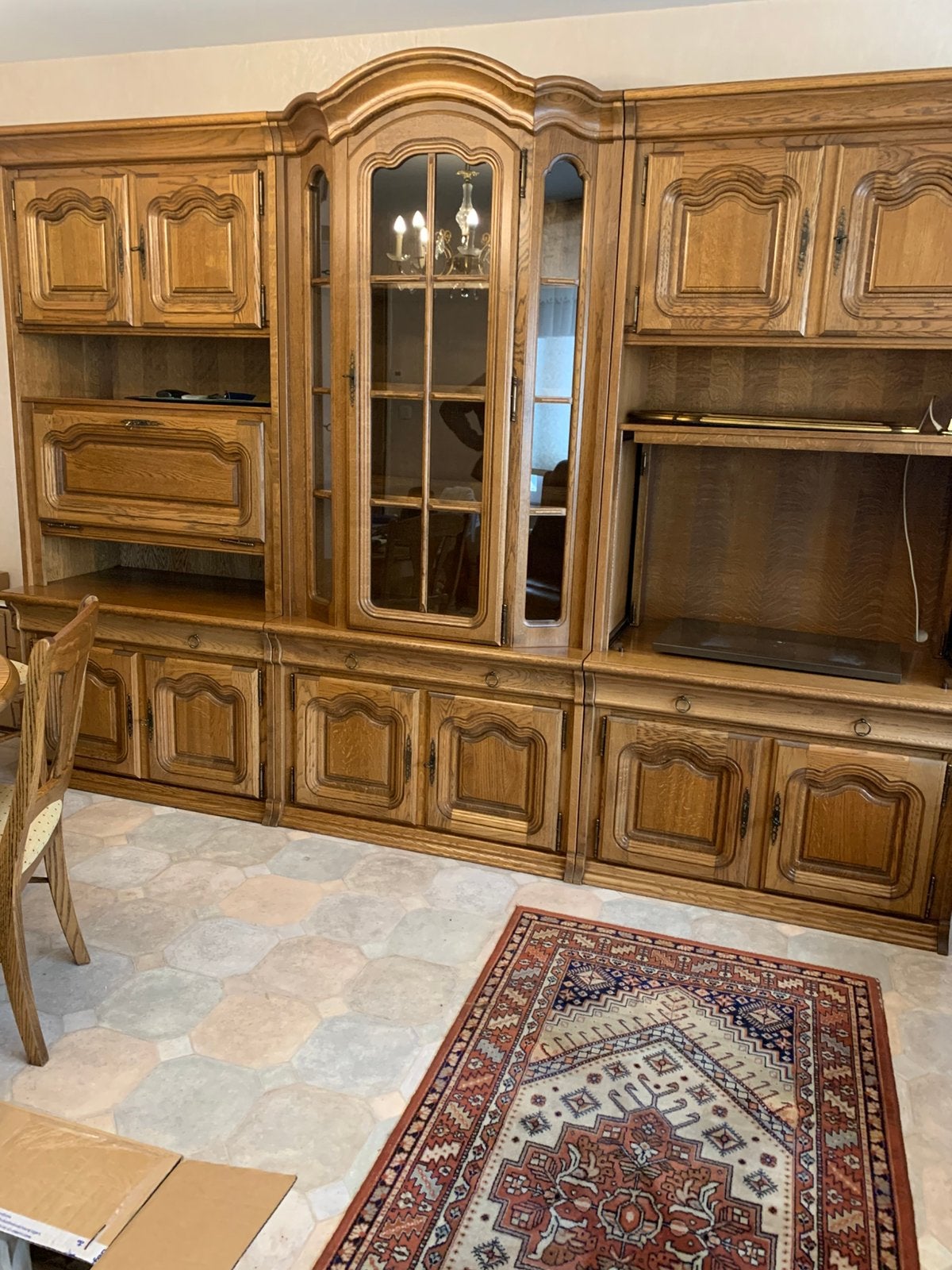 Meuble de living en Chêne, Ophalen