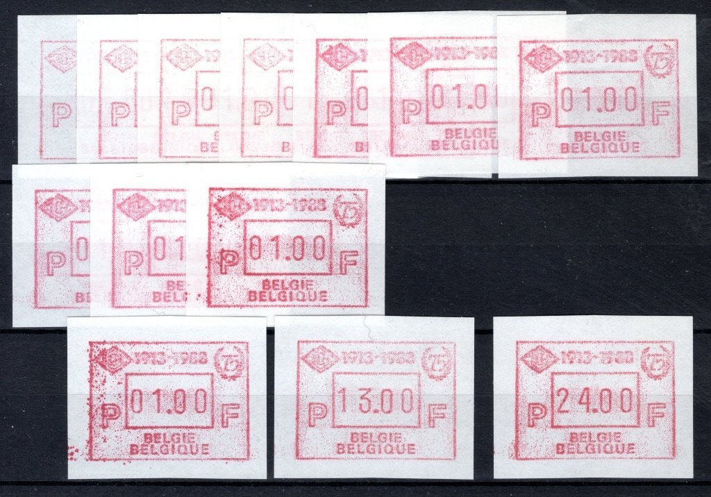ATM 72 MNH** 1988 - BCH 1913-1988, Postzegels en Munten, Verzenden, Postfris, Postfris