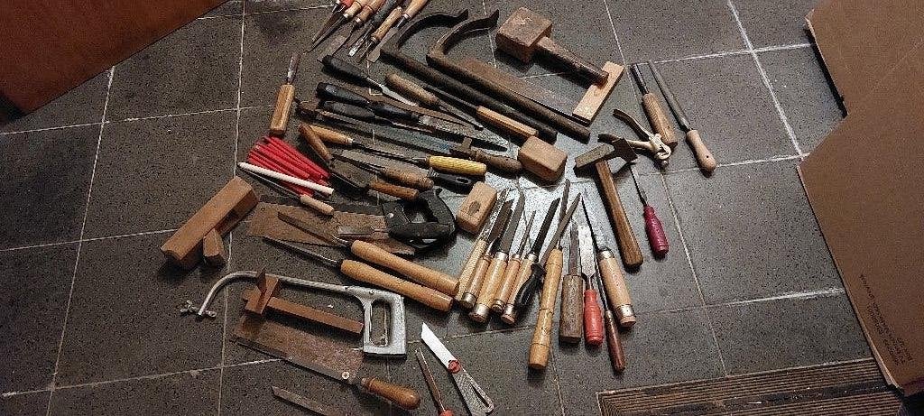 Lot d'outils à bois, Enlèvement, Utilisé