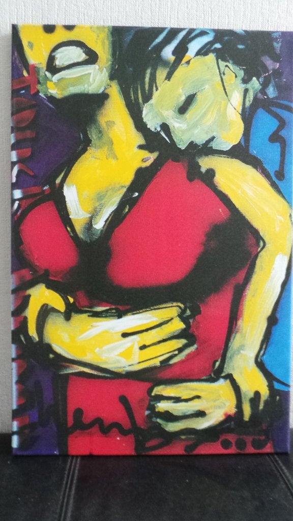 Herman Brood Tough Bump Impression originale sur toile, Enlèvement ou Envoi