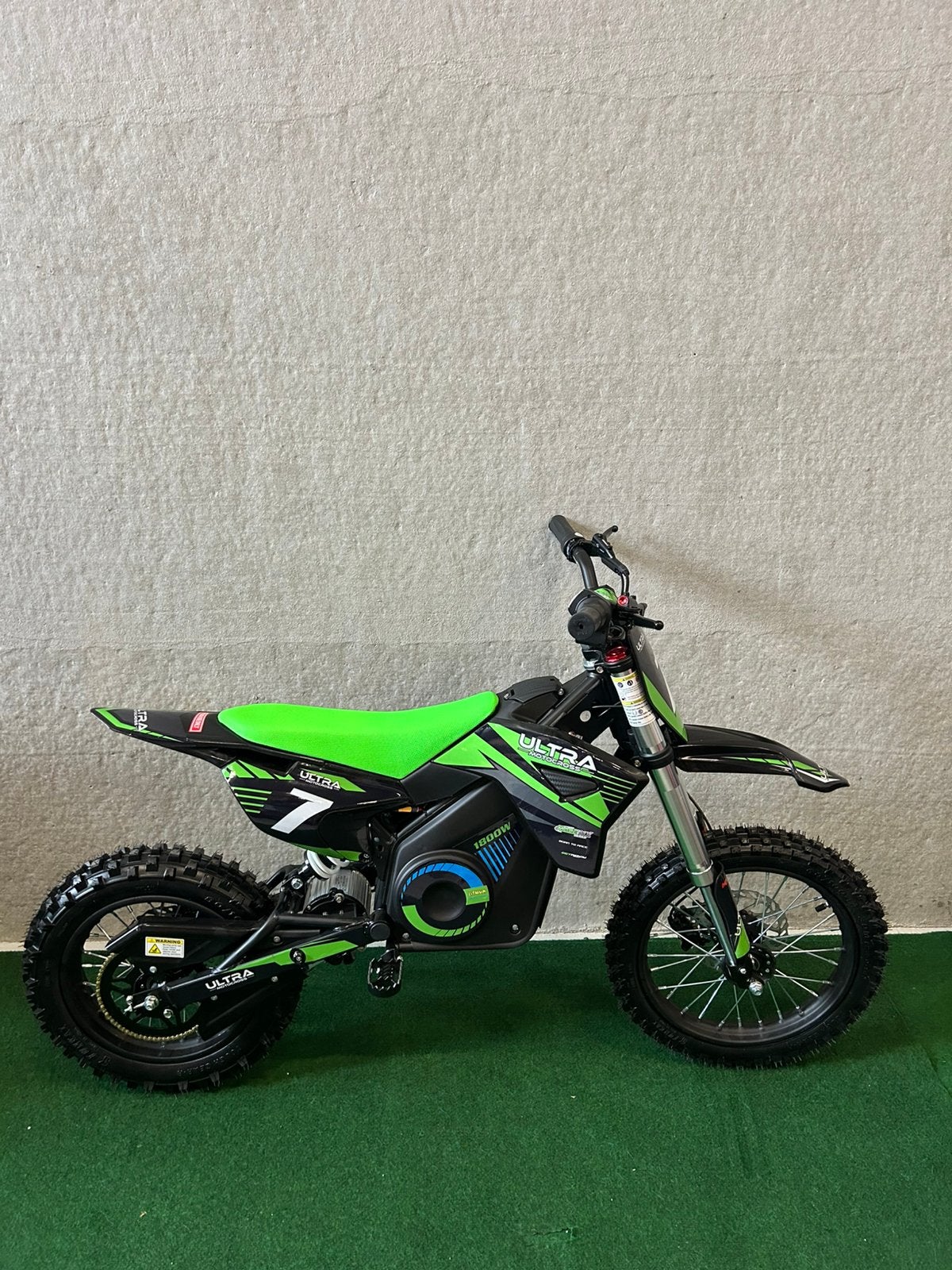 Nieuwe 1800 watt elektrische kinder crossmotor in 2 kleuren, Ophalen, Nieuw