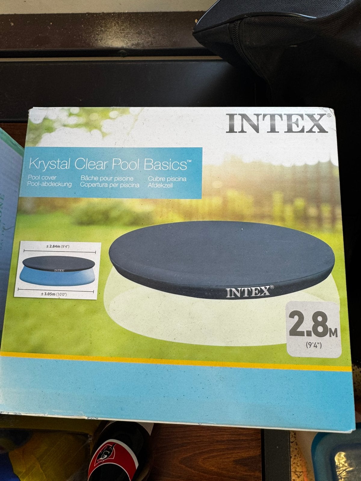 Intex zwembad rond 305cm diameter 76 hoog, Ophalen, Zo goed als nieuw, Rond