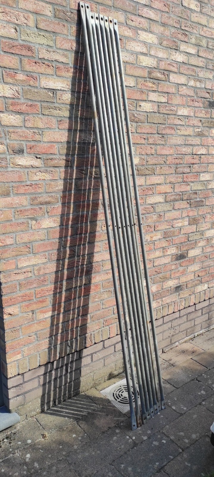 8 gegalvaniseerde stelling buizen: kruisverbindingen /kruisi, Doe-het-zelf en Bouw, Ophalen
