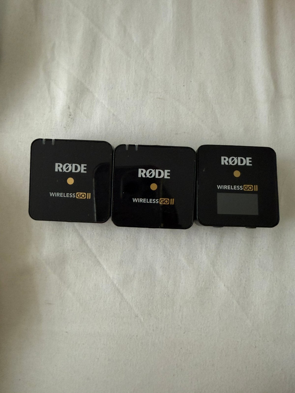 Rode wireless go 2 - Rode wireless go II, Ophalen, Gebruikt