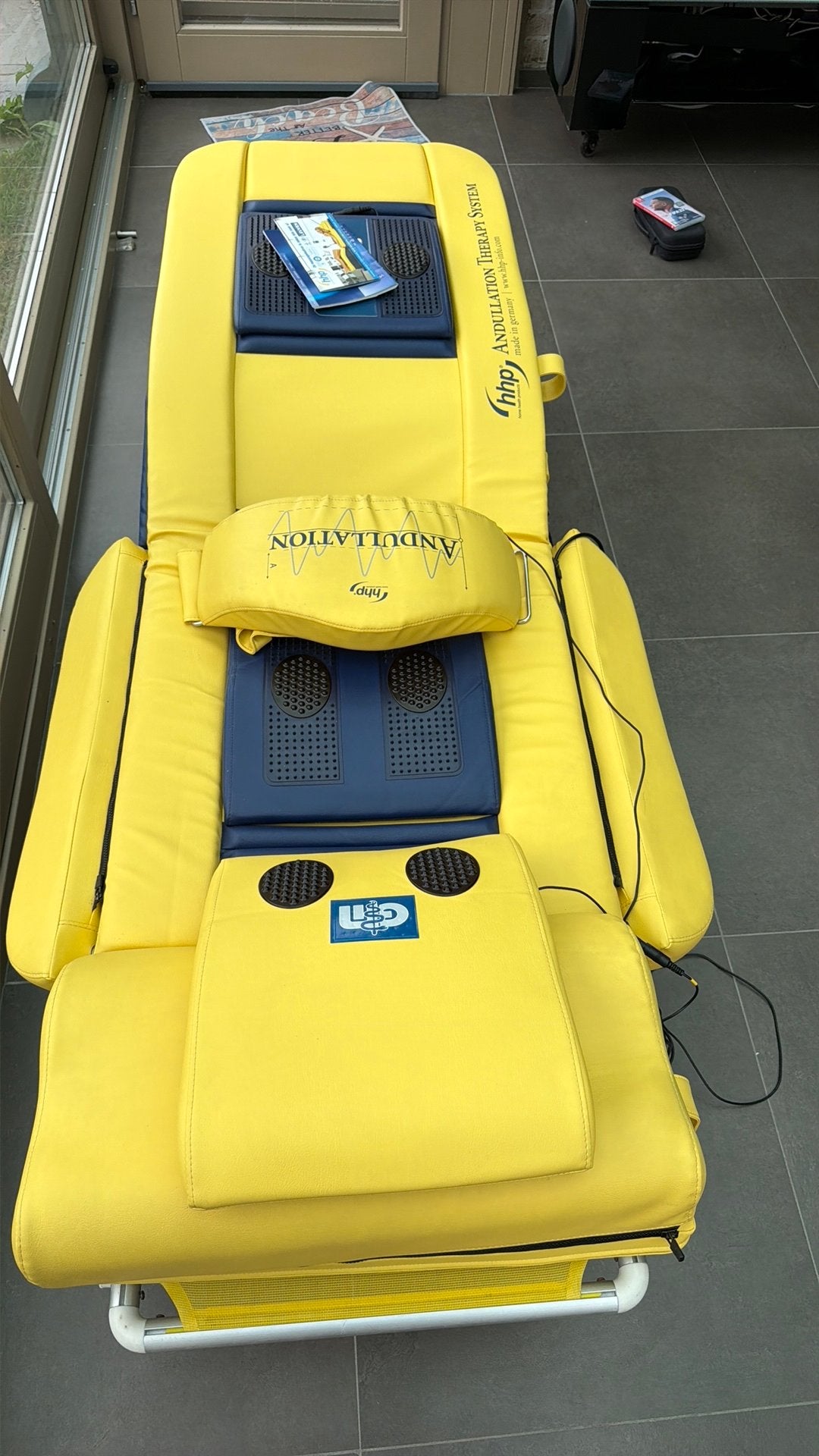 HHP andullatiematras met warmtezones en massagefunctie, Sport en Fitness, Ophalen, Zo goed als nieuw