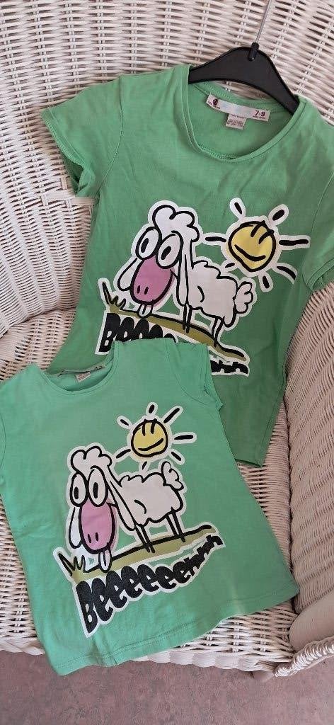 Leuk T-shirt shirt meisje kleine 5 en kleine 9 jaar 2 stuks, Ophalen, Meisje, Zo goed als nieuw, Zara