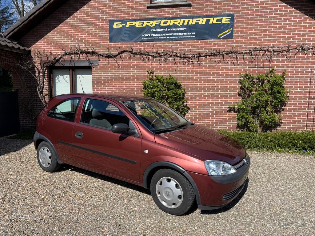 Opel corsa c 1.2 benzine, Voorwielaandrijving, Stof, Bedrijf, Handgeschakeld