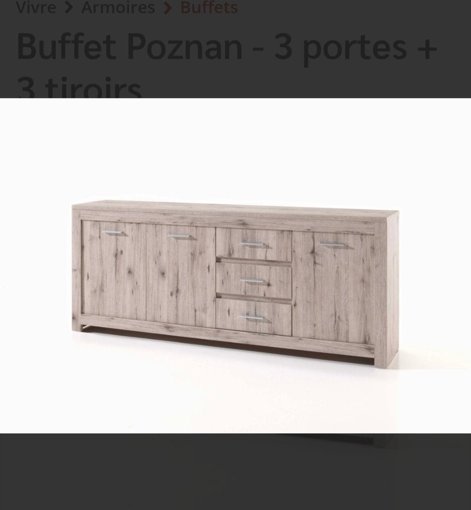 Buffet, Avec tiroir(s), 25 à 50 cm, 200 cm ou plus, Moins de 100 cm