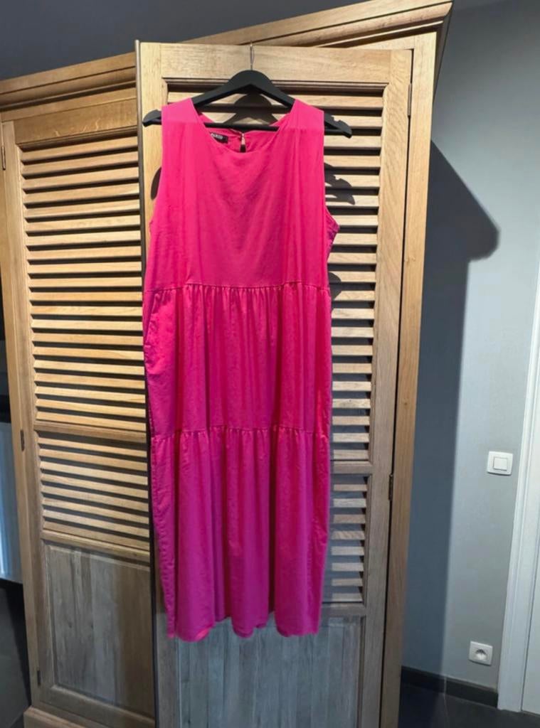 Zomerjurk fuxia xxl Punto, Kleding | Dames, Jurken, Maat 46/48 (XL) of groter, Nieuw, Ophalen of Verzenden, Roze